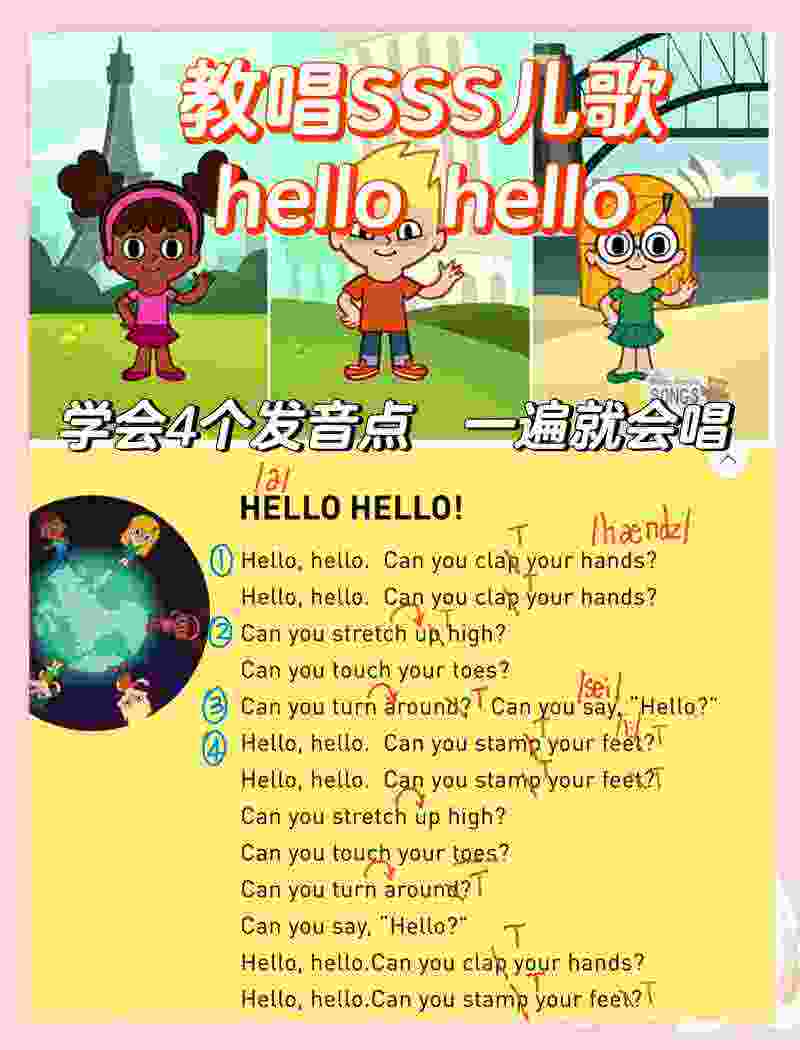 如何将“HelloWorld翻译”成适合童谣的口语化表达? 如何将“HelloWorld翻译”成适合童谣的口语化表达?